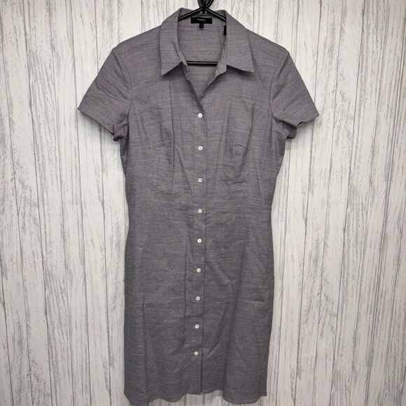 Womens Size 6 Theory Heathered Purple Dress EUC - Picture 1 of 5